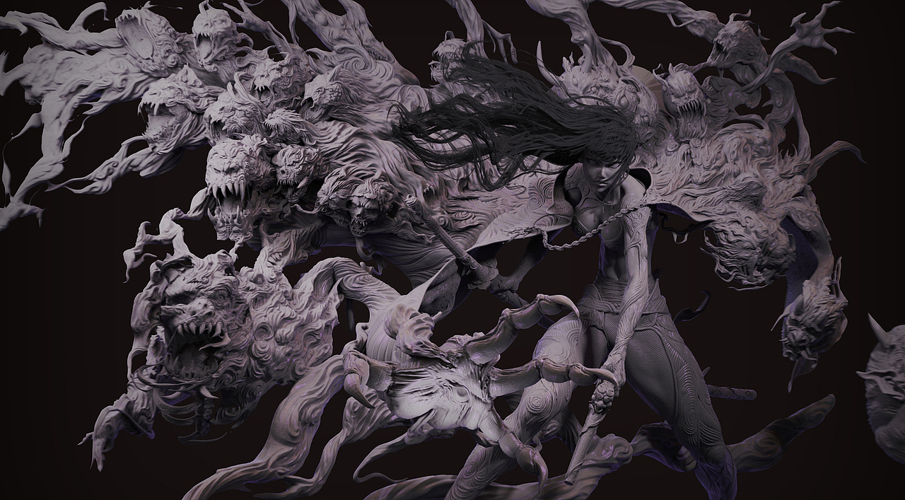 魑魅魍魉（图ZNDAwMzMzMTg4） - 人物/生物 - 站酷设计师入特数码原创素材 - 站酷ZCOOL