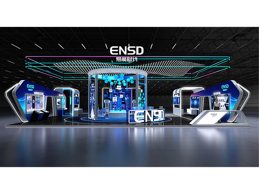 搭建展位设计,大型特装展位,特装设计方案