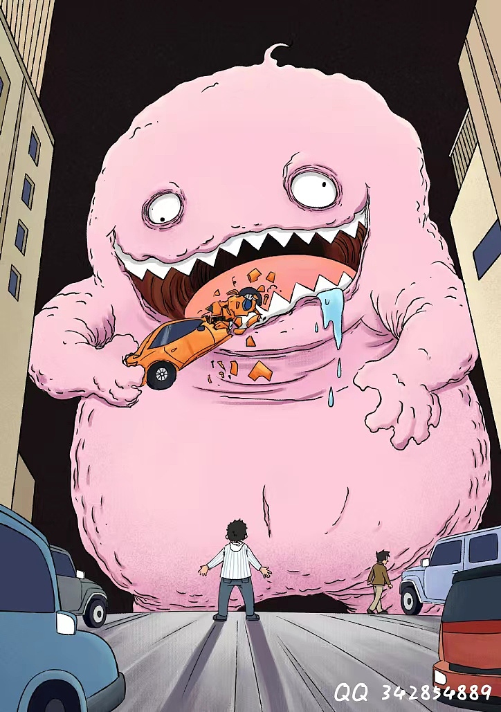 小说插画《隐形的湖水》（图ZNDAwMzQyODA0） - 儿童插画 - 站酷设计师千绘动漫工作室原创素材 - 站酷ZCOOL