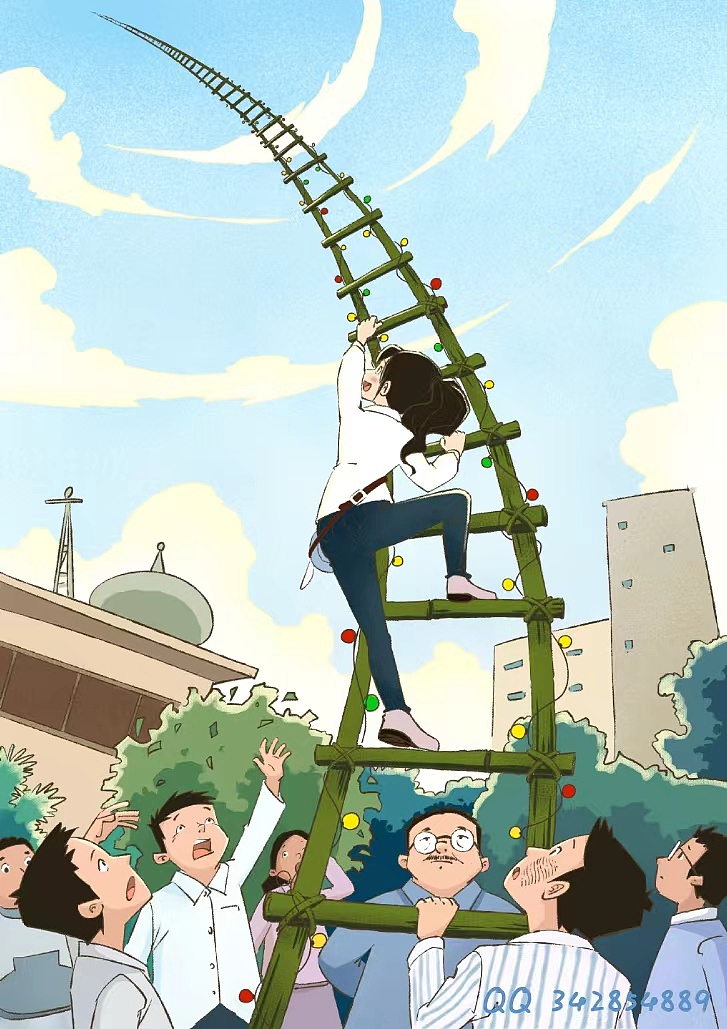 小说插画《隐形的湖水》（图ZNDAwMzQyODA4） - 儿童插画 - 站酷设计师千绘动漫工作室原创素材 - 站酷ZCOOL