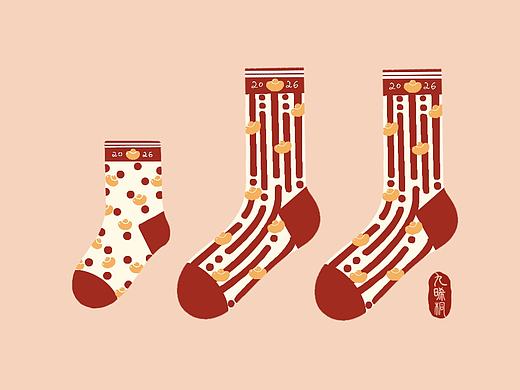 2026新年亲子袜