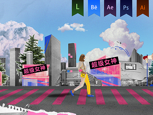 《2025金投赏报奖-超级女神》拼贴动画——安戈力文化