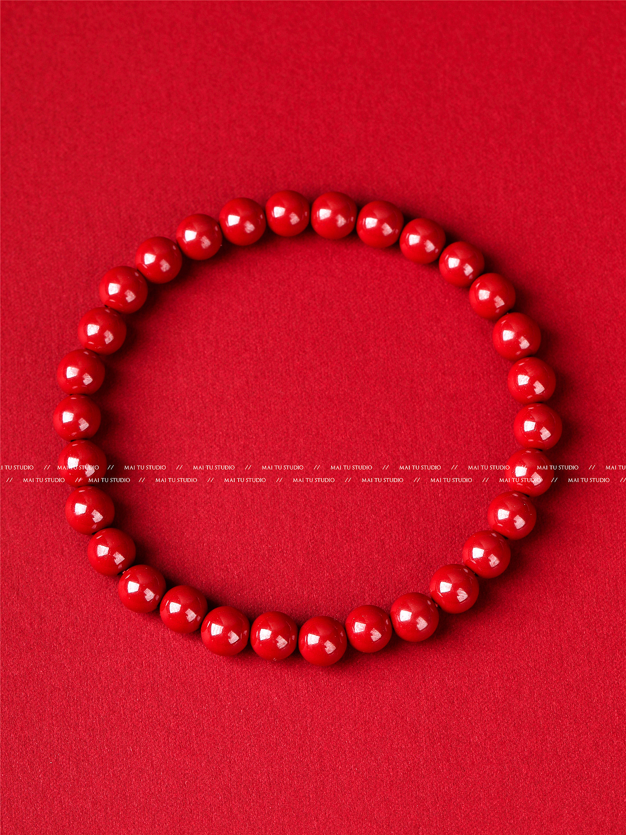 义乌饰品拍摄|朱砂饰品手链拍摄|项链饰品静物平铺拍摄