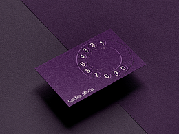 Call Me Maybe | 復(fù)古撥號盤創(chuàng)意名片設(shè)計