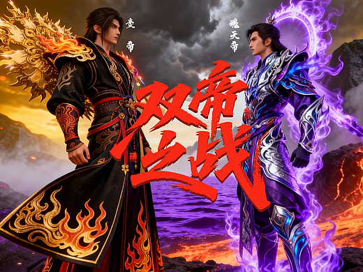 斗破苍穹双帝之战