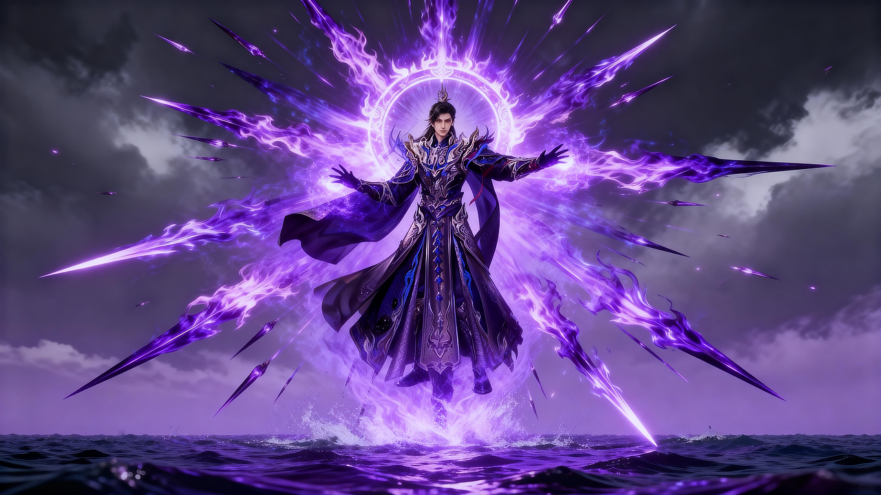 斗破苍穹双帝之战（图ZNDAwMzQ5OTAw） - AI作品 - 站酷设计师郭峰辰原创素材 - 站酷ZCOOL