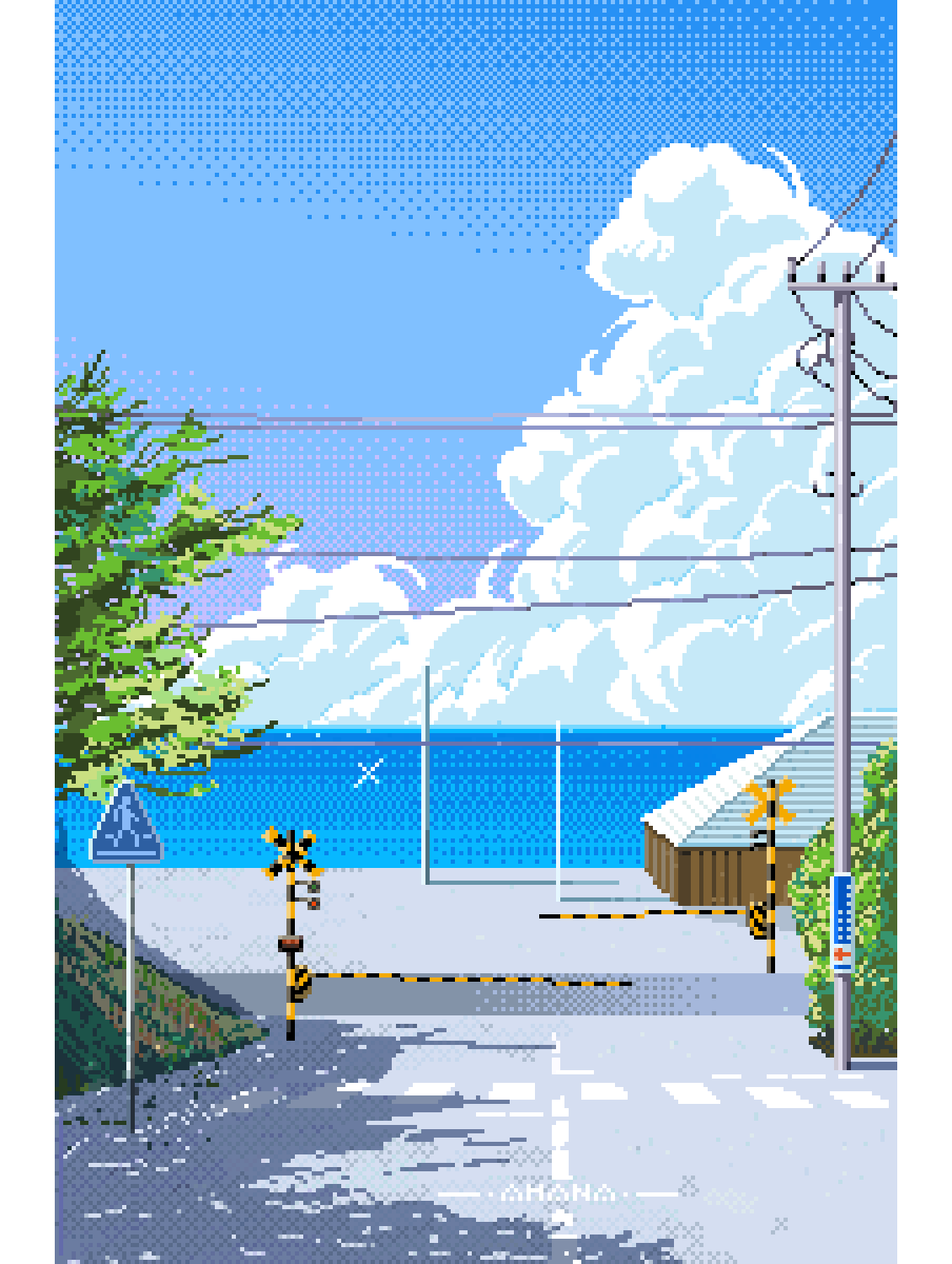 ♬好想大声说爱你♬（图ZNDAwMzU2NTYw） - 像素画 - 站酷设计师烟花乱原创素材 - 站酷ZCOOL