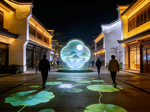 上海杭州文旅景区街区美陈氛围改造升级设计公司【力荐】