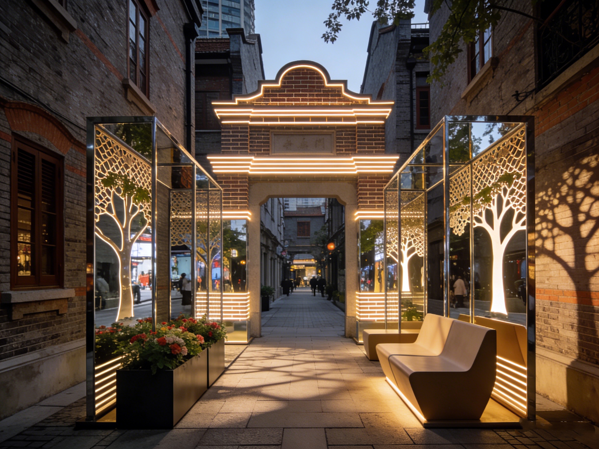 上海杭州文旅景区街区美陈氛围改造升级设计公司【力荐】