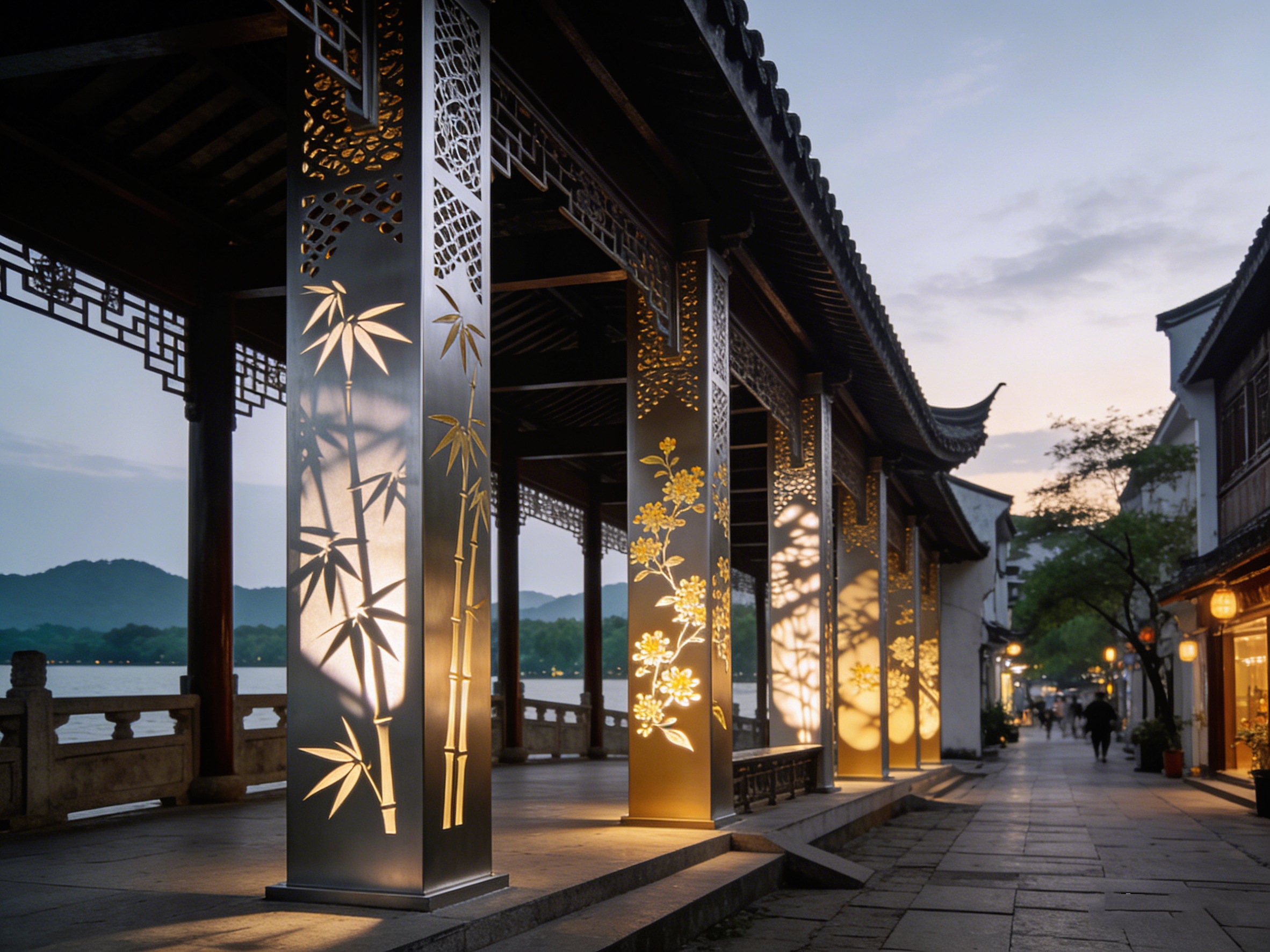 上海杭州文旅景区街区美陈氛围改造升级设计公司【力荐】