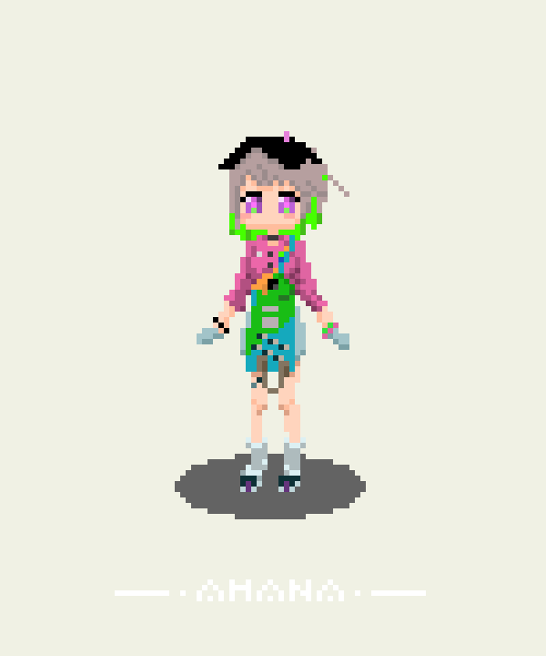 {茶奶店の小阿妹}（图ZNDAwMzYwOTUy） - 像素画 - 站酷设计师烟花乱原创素材 - 站酷ZCOOL