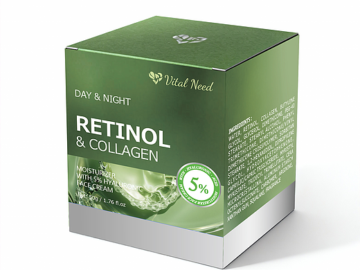 面霜包装设计效果图