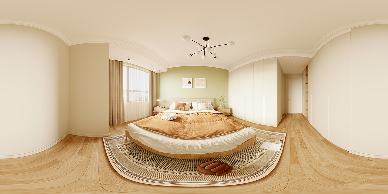 暖色原木风空间