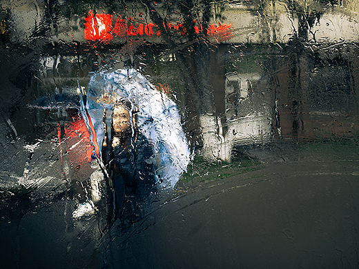 In the rain. From the bus. Part 5