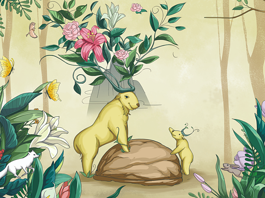 核桃產(chǎn)品包裝插畫（個人主頁-ZNzI5MzE3Mjg=） - 商業(yè)插畫 - 站酷設(shè)計師縣老爺原創(chuàng)素材 - 站酷ZCOOL