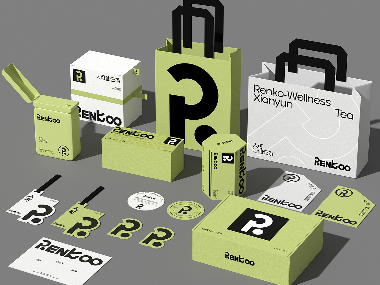 RENKOO人可仙云茶包装设计