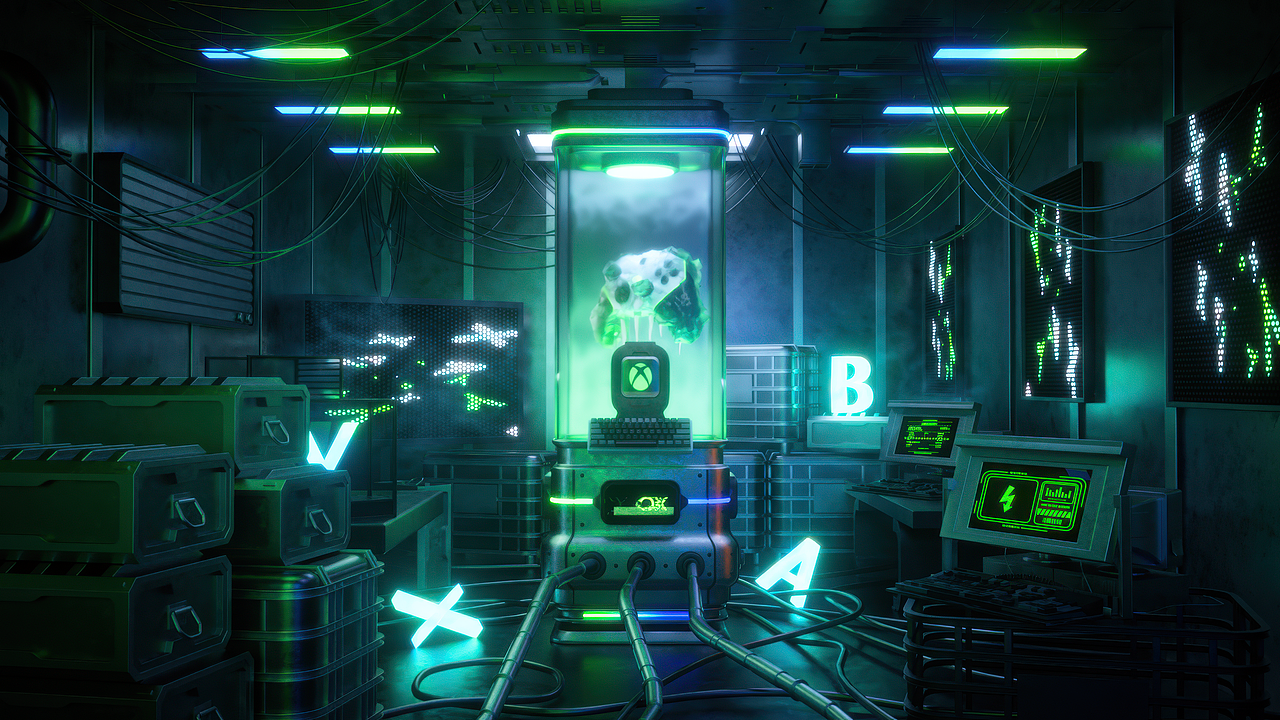 C4D Xbox游戏手柄动画练习（图ZNDAwMzc2MjUy） - 产品 - 站酷设计师赛博仓鼠原创素材 - 站酷ZCOOL