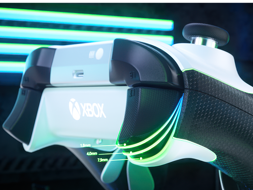 C4D Xbox游戏手柄动画练习