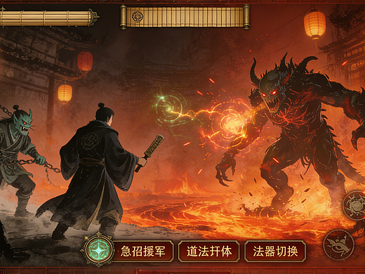 《妖界・麟阙朝堂》游戏概念设计