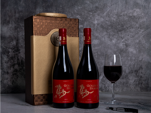 有间|国王徽章红葡萄酒智利金马纳福生肖纪念礼盒