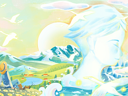 好看的商业插画