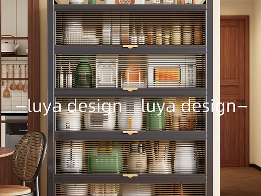 近期作品展示-翻门书柜