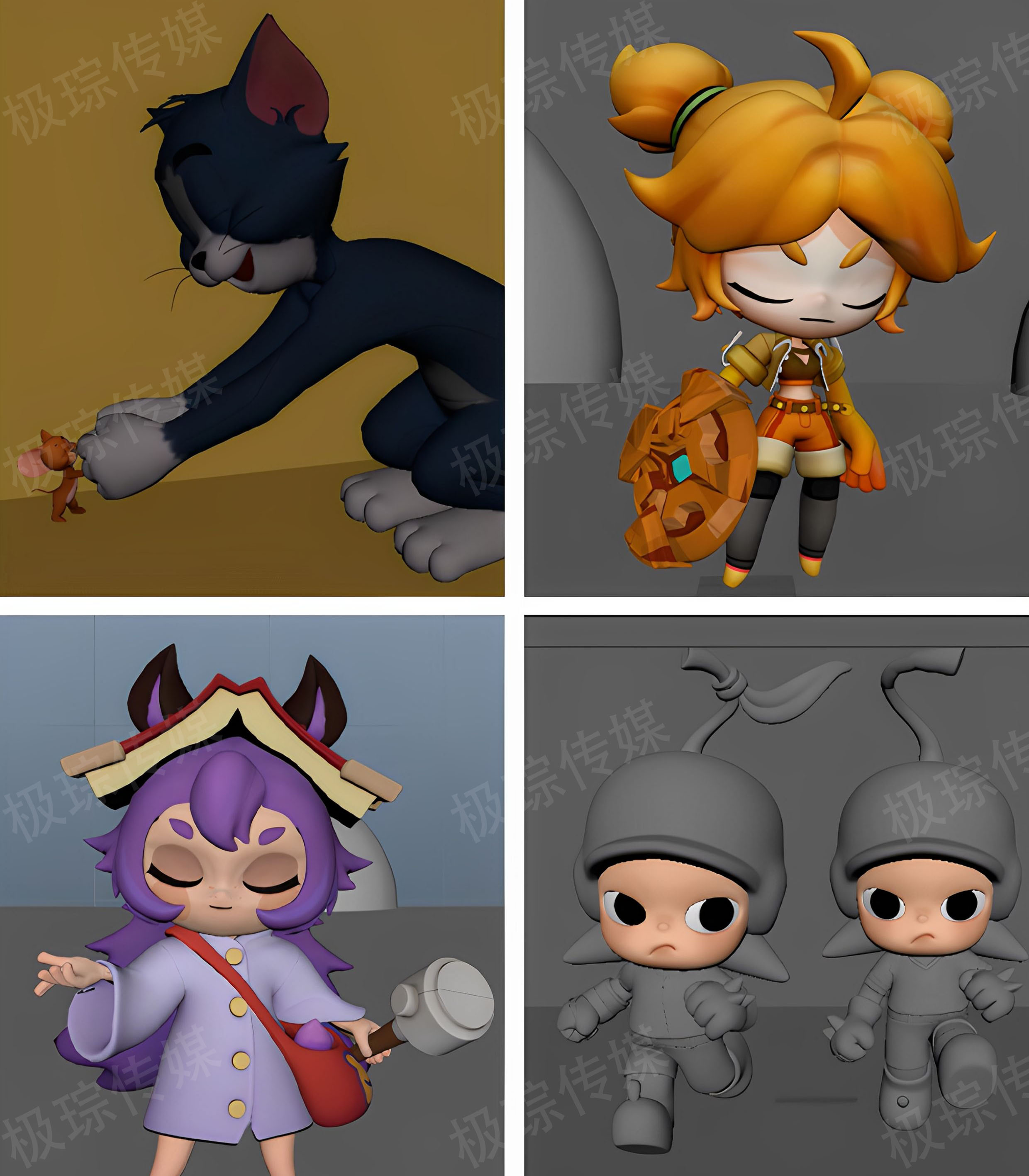 【手作温度·让想象跃然屏上】3D动画全流程匠心服务