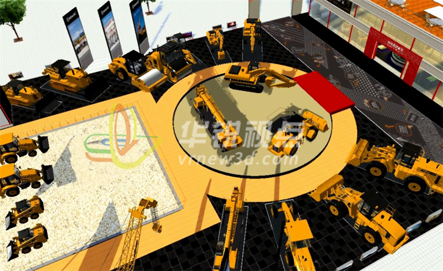 深圳华锐视点3D机械展示，虚拟展馆提升机械设备展示效果（图ZMTUzNDE2NjA=） - 资讯 - 站酷设计师深圳华锐视点原创素材 - 站酷ZCOOL