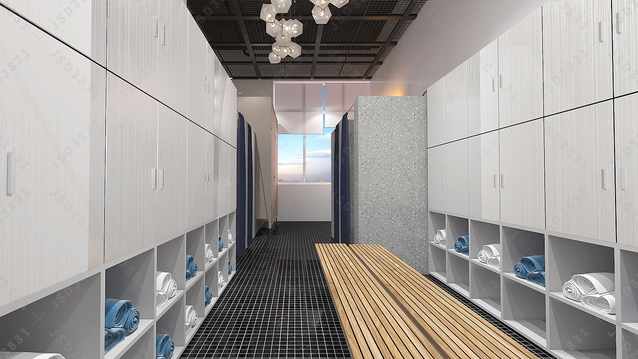 搏击馆设计,少儿搏击,武术馆设计,武术学校（图ZNDAwMzg0NDIw） - 商业空间设计 - 站酷设计师健身馆设计原创素材 - 站酷ZCOOL