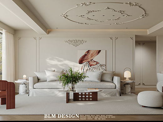 白龙马效果图-法式