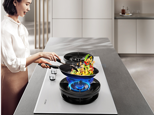 方太燃气灶 HECB-W(白色款) 产品包装