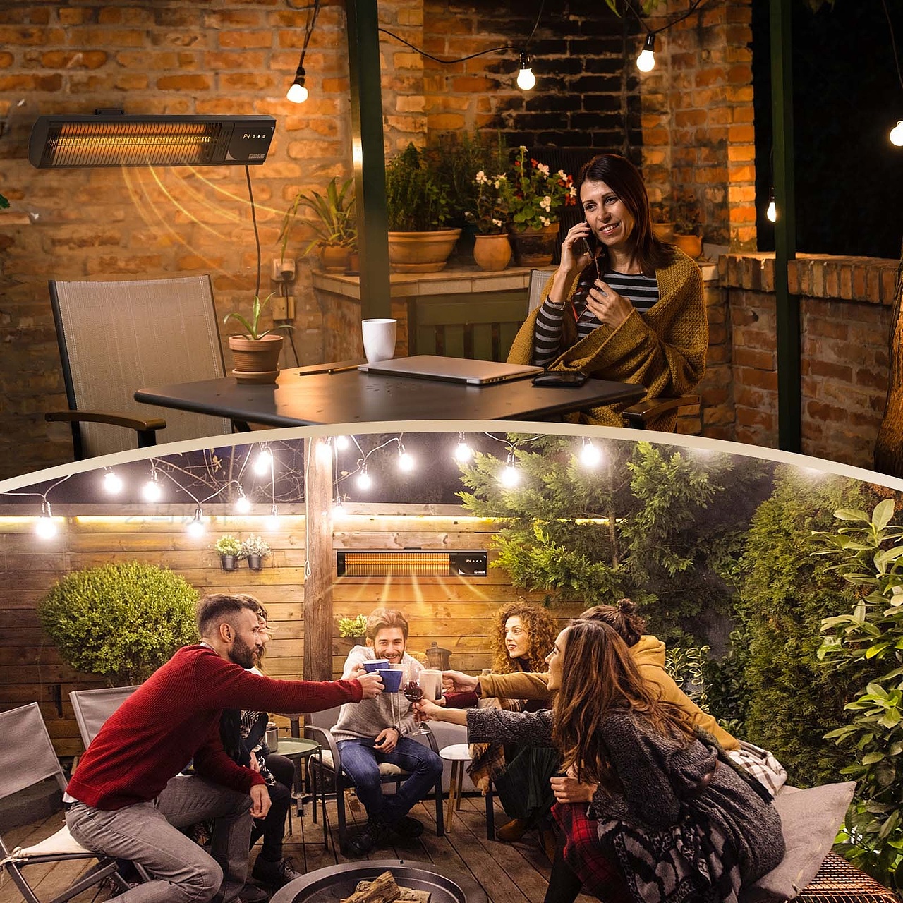 灯具 暖灯-Amazon亚马逊主副图A+设计案例