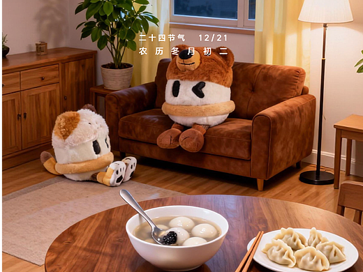 车企节日/节气动态海报-冬至