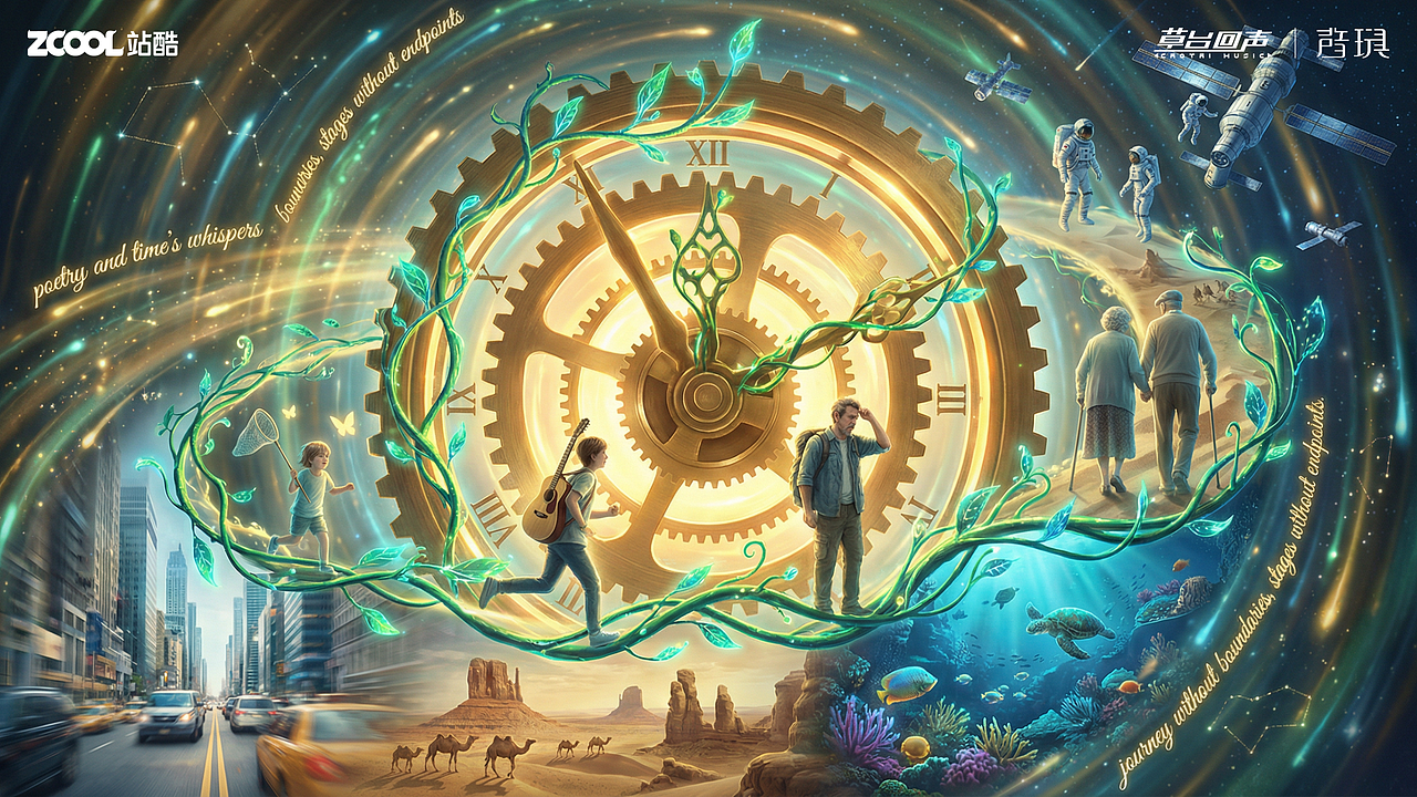 生命是永无休止的旅程（图ZNDAwNDAzODky） - 海报 - 站酷设计师爱土豆的土拨鼠原创素材 - 站酷ZCOOL