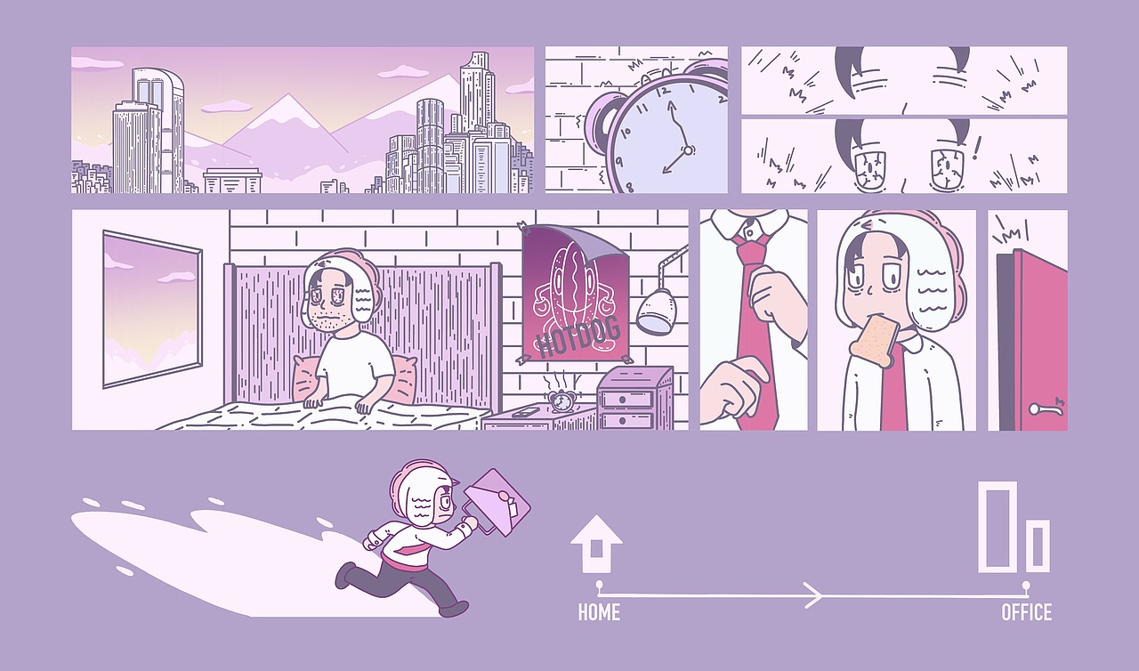 Jump Out（图ZNDAwNDA1MjY0） - 绘本 - 站酷设计师壹2三原创素材 - 站酷ZCOOL