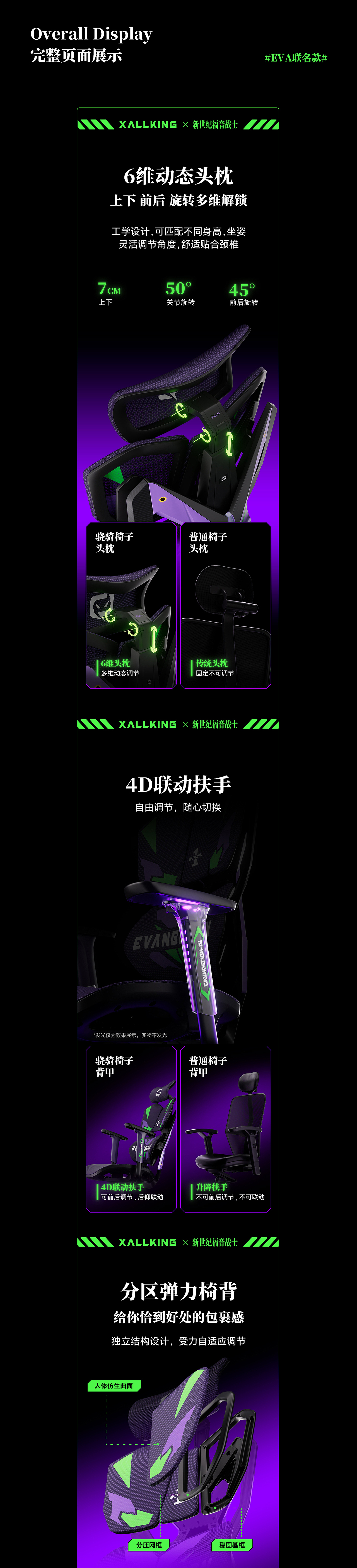 EVA联名电竞椅：把使徒威压搬进你的作战舱（图ZNDAwNDA1MzU2） - 产品 - 站酷设计师欧阳的阳原创素材 - 站酷ZCOOL