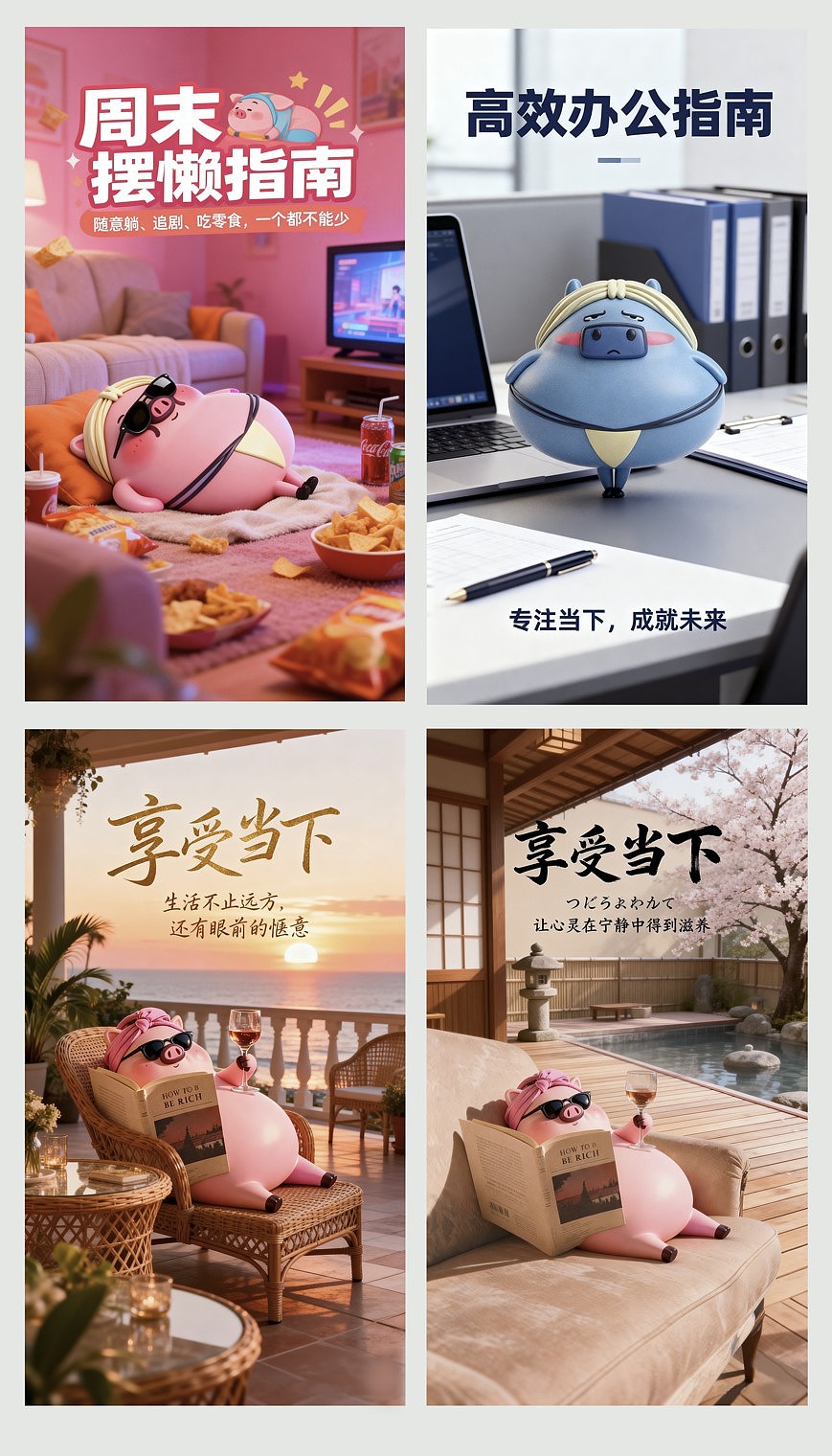 我的IP酷升级啦（图ZNDAwNDEyNjQw） - IP形象 - 站酷设计师洁萍原创素材 - 站酷ZCOOL