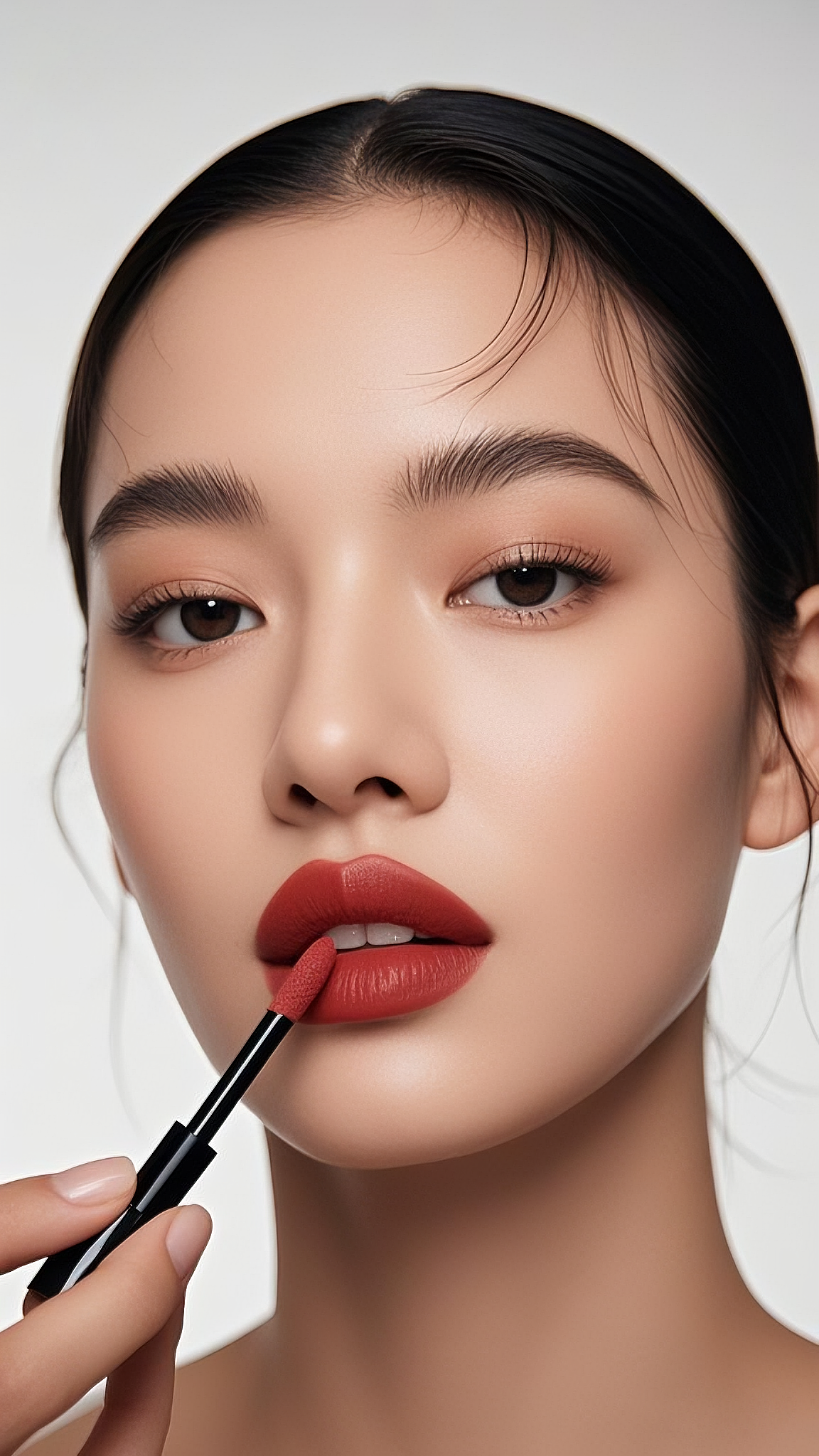 唇膏💄彩妆护肤 亚洲模特 摄影素材（图ZNDAwNDE2Mjk2） - AI作品 - 站酷设计师Lily57008原创素材 - 站酷ZCOOL