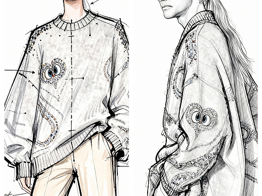 靈感說高定原創(chuàng)牦牛絨情侶款設(shè)計(jì)（個(gè)人主頁-ZNzI5MzY0Mjg=） - 休閑/流行服飾 - 站酷設(shè)計(jì)師設(shè)計(jì)獅Summer原創(chuàng)素材 - 站酷ZCOOL