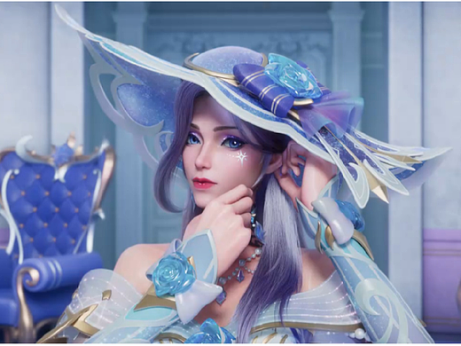 【英雄联盟手游】凯特琳 水晶玫瑰