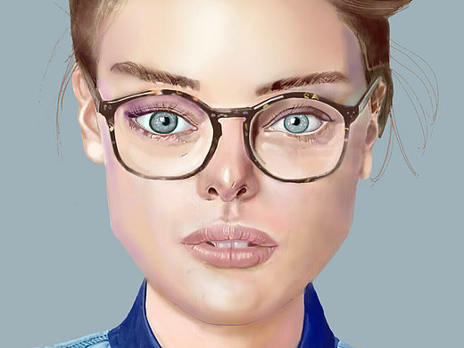 眼镜小妞（个人主页-ZNzI5MzgwODg=） - 宣传物料 - 站酷设计师Z480555642原创素材 - 站酷ZCOOL