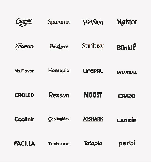 英文商标合集（图ZNDAwNDM2NjA4） - Logo - 站酷设计师i阿阿喵原创素材 - 站酷ZCOOL