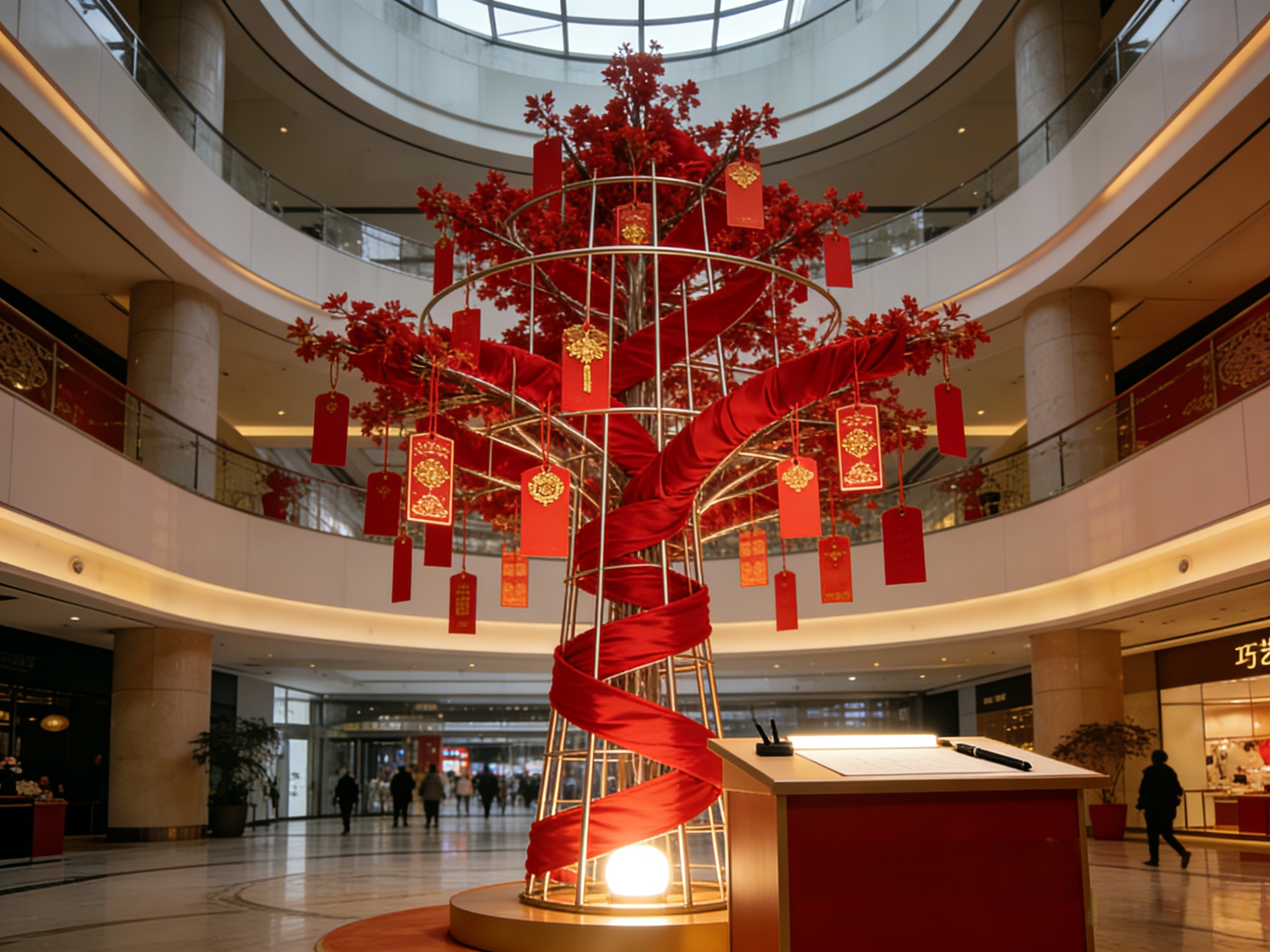 深圳东莞广州惠州购物中心春节美陈，怎么选活动策划设计公司？（图ZMTUzNDM0NDA=） - 资讯 - 站酷设计师新锐策展设计圈原创素材 - 站酷ZCOOL