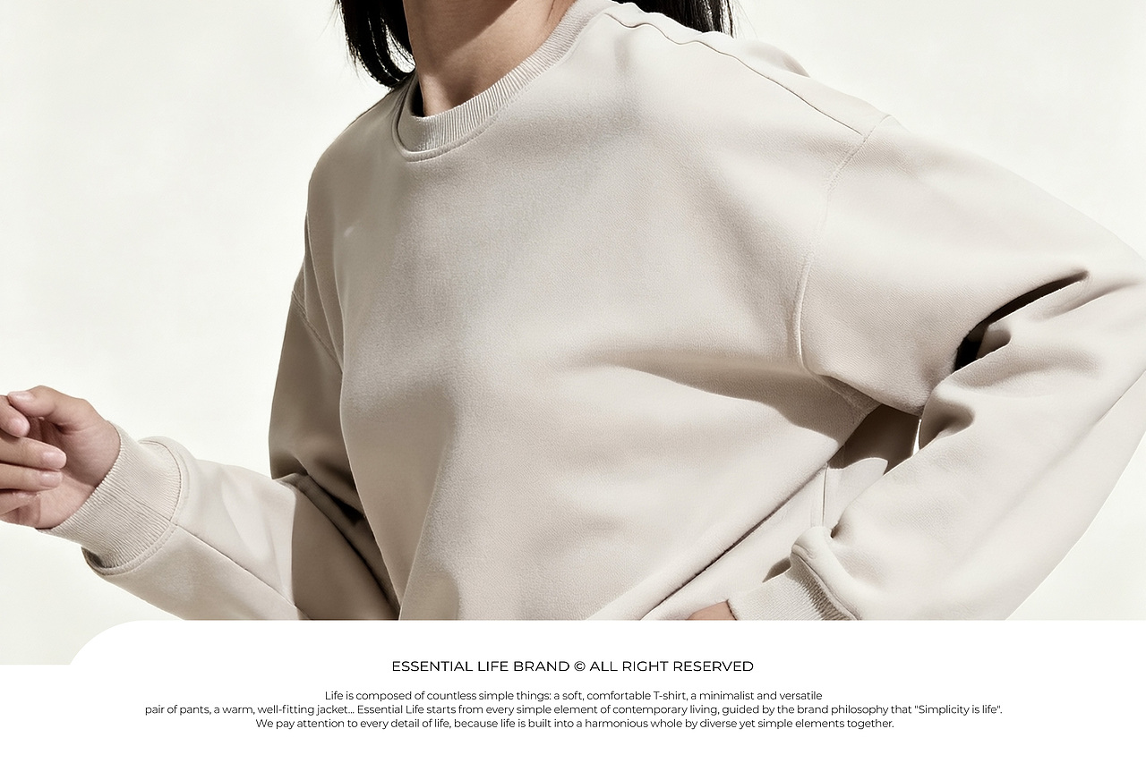 「基本生活」服装品牌设计 - 反色弧（图ZNDAwNDUyNDY4） - 品牌 - 站酷设计师反色弧设计工作室原创素材 - 站酷ZCOOL