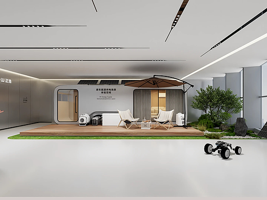 “电”亮未来视界：电池科技企业展厅设计构思-森克思科技