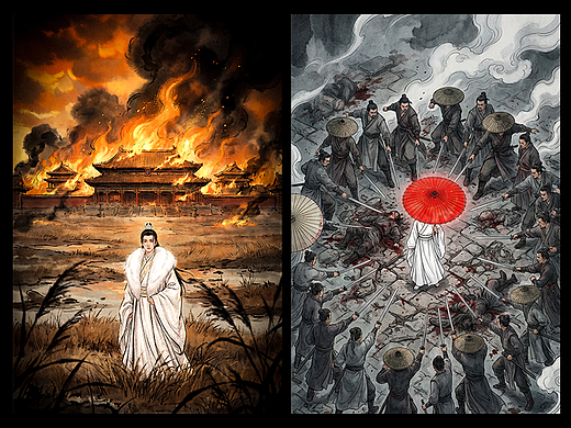 《長安二十四計(jì)》影視二創(chuàng)（個人主頁-ZNzI5NDEwMzY=） - AI作品 - 站酷設(shè)計(jì)師設(shè)計(jì)師大大卷原創(chuàng)素材 - 站酷ZCOOL