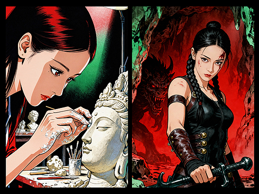 《梟起青壤》影視二創(chuàng)（個人主頁-ZNzI5NDA1Mjg=） - AI作品 - 站酷設(shè)計(jì)師設(shè)計(jì)師大大卷原創(chuàng)素材 - 站酷ZCOOL