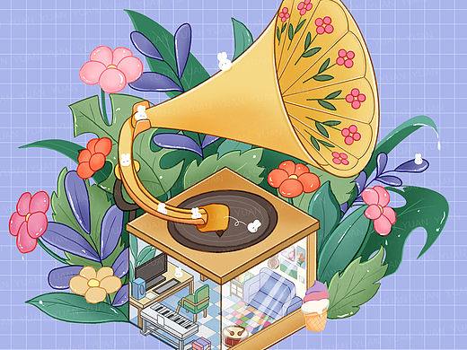 造景 留声机～
