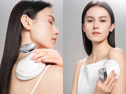 言物集 X JUJY纪芝 |塑形美体瘦身仪器外模特商业拍摄