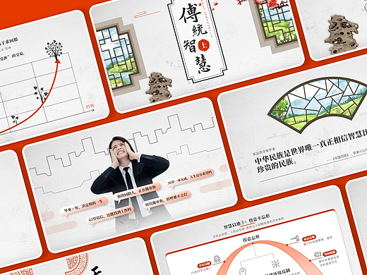 K140-傳統(tǒng)文化心得十五《傳統(tǒng)智慧上篇》2025版（個(gè)人主頁(yè)-ZNzI5NDI1MTI=） - PPT/Keynote - 站酷設(shè)計(jì)師布衣公子原創(chuàng)素材 - 站酷ZCOOL